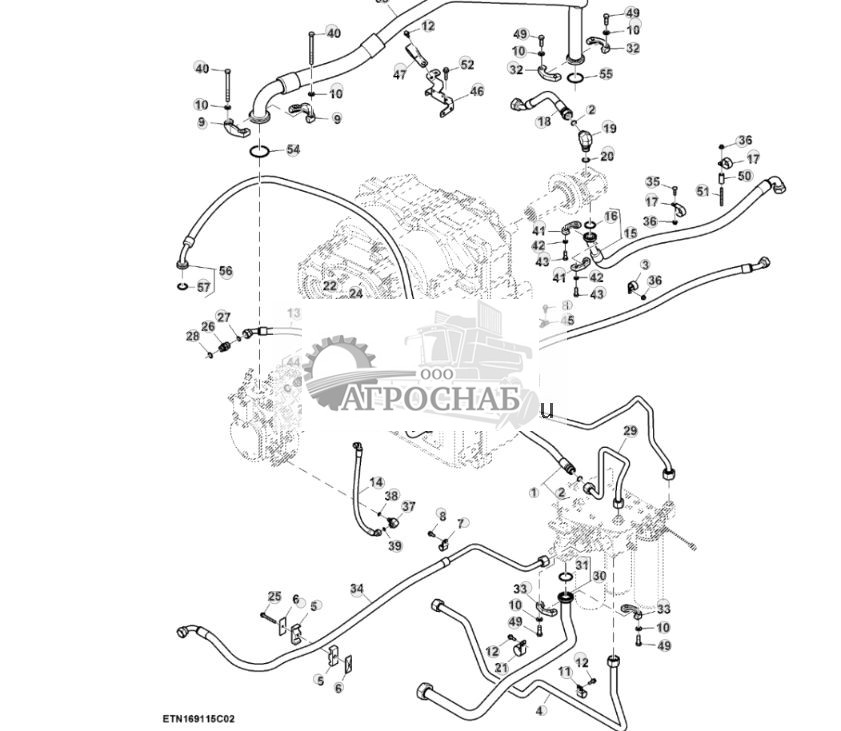 Гидравлические линии, высокий расход, без PTO (22) (801465 - 804100) - ST873303 668.jpg